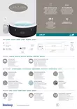 Bubbelpool Lay-Z-Spa Miami Air Jet - Uppblåsbara utomhusspabad - 6942138975796 - 20