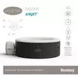 Bubbelpool Lay-Z-Spa Miami Air Jet - Uppblåsbara utomhusspabad - 6942138975796 - 22