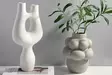 Vas Aberto Design CY0099 Vit Keramik 16x8x28 cm - Hängande blomkrukor och vaser - 8684282978916 - 2