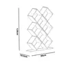 Bokhylla Hanah Home Kumsal Vit Spånskiva 90x129x19,5 cm - Bokhyllor - 8681181980316 - 5