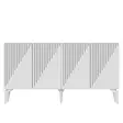 Konsolbord Hanah Home Draw Vit Spånskiva 150x79x40 cm - Byråer och skåp - 8683742689386 - 8