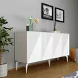 Konsolbord Hanah Home Draw Vit Spånskiva 150x79x40 cm - Byråer och skåp - 8683742689386 - 4