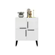 Konsolbord Hanah Home Makro Vit Spånskiva 70x90x35 cm - Byråer och skåp - 8683342978996 - 1