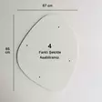Spegel Hanah Home Soho Ayna Vit MDF 85x67x2,2 cm - Speglar - 8682870558786 - 10