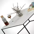 Soffbord Hanah Home Poly Vit Spånskiva 75x43x75 cm - Soffbord - 8681875559996 - 3