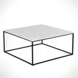 Soffbord Hanah Home Poly Vit Spånskiva 75x43x75 cm - Soffbord - 8681875559996 - 1