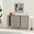 Konsolbord Hanah Home Dune Ljus Mocca Spånskiva 123x62,4x35 cm - Möbler - 8683342851336 - 3