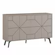 Konsolbord Hanah Home Dune Ljus Mocca Spånskiva 123x62,4x35 cm - Möbler - 8683342851336 - 1