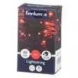 Valoketju 80 LED punainen Finnlumor - Ljusslingor - 6410416424286 - 2