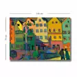 Canvastavla Wallity Flerfärgad Canvas 70x100 cm - Tavlor och ramar - 8683342781596 - 3