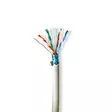 CAT6 nätverkskabel rulle | Stranded | F/UTP | Bar koppar | 50.0 m | Inomhus | Rund | LSZH | Grå | Dragkorg - Dator och nätverk - 5412810406036 - 10