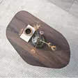 Soffbord Hanah Home Rock Valnöt Spånskiva 100x35x60 cm - Soffbord - 8684283515226 - 8
