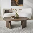Soffbord Hanah Home Rock Valnöt Spånskiva 100x35x60 cm - Soffbord - 8684283515226 - 3