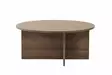 Soffbord Hanah Home Soleil Valnöt Spånskiva 90x40x90 cm - Soffbord - 8684283850396 - 1