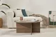 Soffbord Hanah Home Soleil Valnöt Spånskiva 90x40x90 cm - Soffbord - 8684283850396 - 2