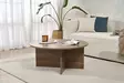 Soffbord Hanah Home Soleil Valnöt Spånskiva 90x40x90 cm - Soffbord - 8684283850396 - 3