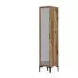 Garderob Hanah Home Kumsal R Valnöt Spånskiva 40x47,5x201,4 cm - Garderober - 8684282088806 - 1