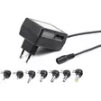 Universell nätadapter 3-12V 1A Gembird - Allmänna strömförsörjningar och adaptrar - 8716309082136 - 1