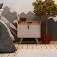Sängbord Hanah Home Paju Ek Spånskiva 50x55x40 cm - Nattduksbord - 8681875126686 - 2