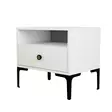 Sängbord Hanah Home Lizbon 535 Vit Spånskiva 56x50,8x40 cm - Nattduksbord - 8683743327706 - 1