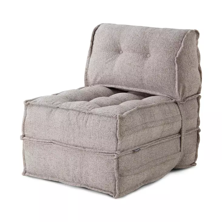 Bäddfåtölj Atelier del Sofa Mocca Ljusbrun Bouclé 65x78x78 cm - Bäddsoffor - 8684282697336 - 1