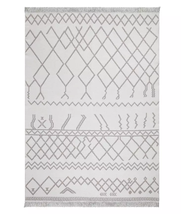 Matta Conceptum 23001A Vit Beige Bomull 160x230 cm - Stora och medelstora mattor - 8683342220156 - 1