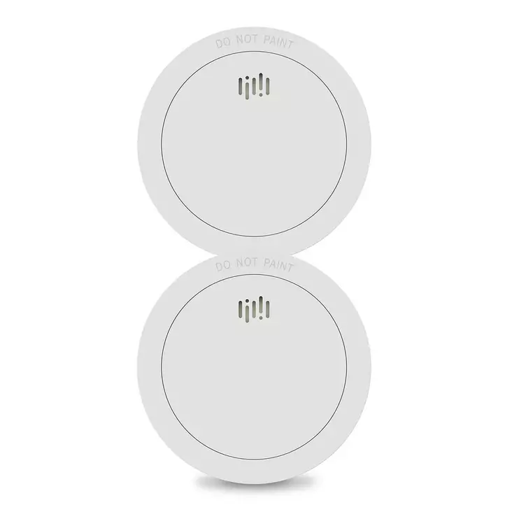 2x Smoke detector with 10 years battery and sensor runtime White - Nyckelfinnare - 8711902093206 - 11