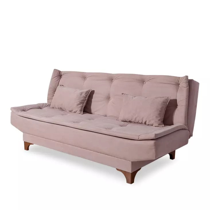 3-sits bäddsoffa Atelier del Sofa Kelebek Rock Tyg 190x85x90 cm - Bäddsoffor - 8681875598216 - 1