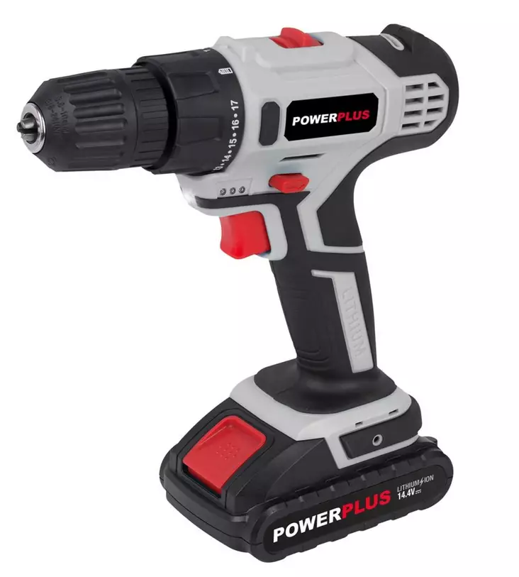 Skruvdragare 14,4V Powerplus - Batteridrivna borrmaskiner och skruvdragare - 5400338070846 - 1