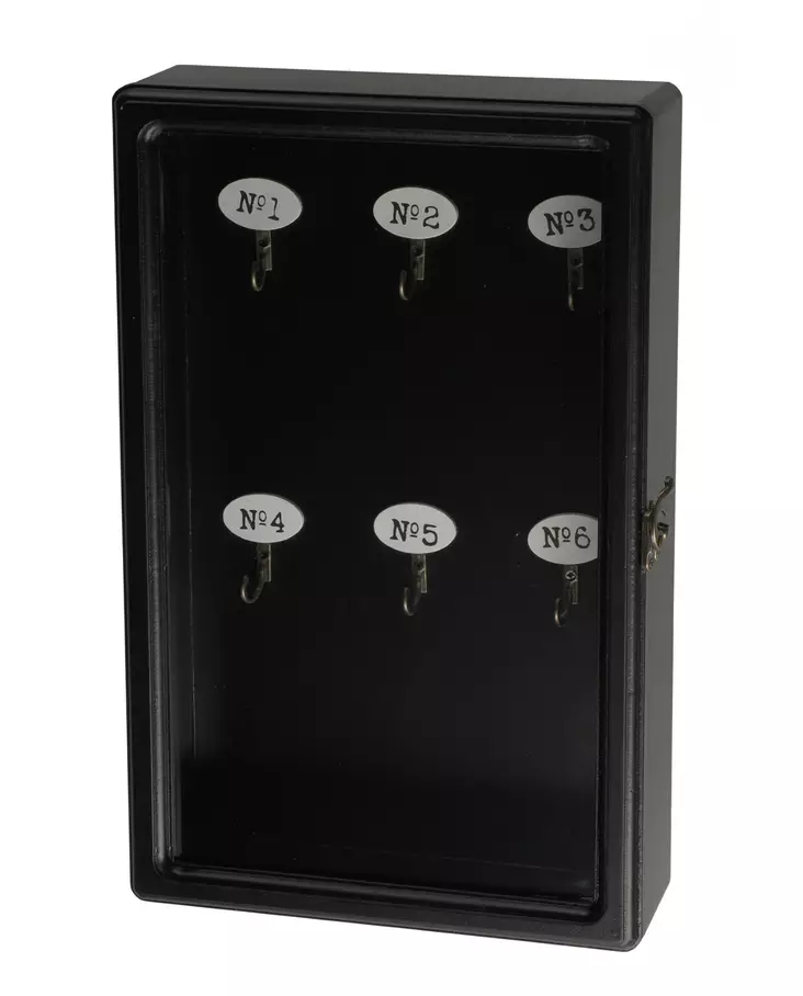 Avainkaappi Industrial musta 4Living - Lås och nyckelskåp - 6410416068886 - 1