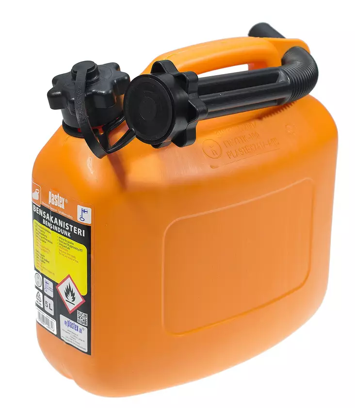 Bensinkanister 5 L orange - Bensindunkar och kannor - 6416061400316 - 1