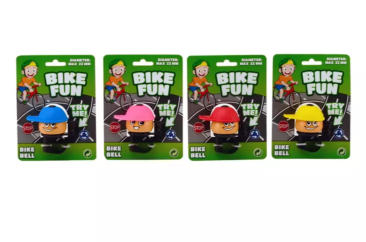 Bike Fun polkupy=C3=B6r=C3=A4n soittokello - Cykeltillbehör och reservdelar - 8711866206216 - 1