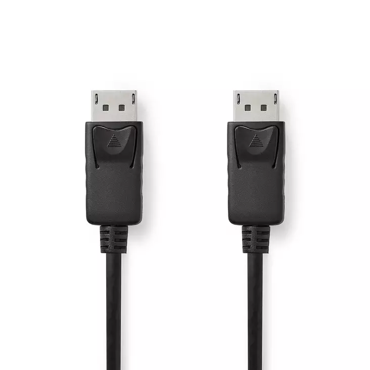 Displayport-kabel | DisplayPort Hane | DisplayPort Hane | 4K@60Hz | Guldplaterad | 2.00 m | Rund | PVC | Svart | Label - Dator och nätverk - 5412810420766 - 1