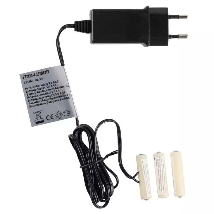 Batteriadapter 3xAAA - Andra batterier och ackumulatorer - 6410413237056 - 1