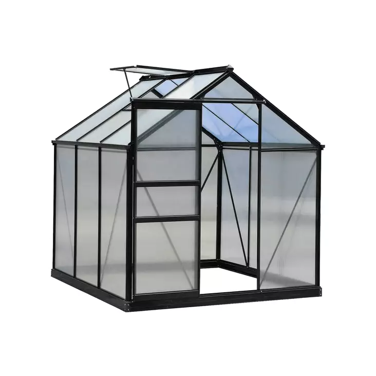 Green Land alumiinirunkoinen kasvihuone tuotekuva=20 - Växthus - 6438014267616 - 1