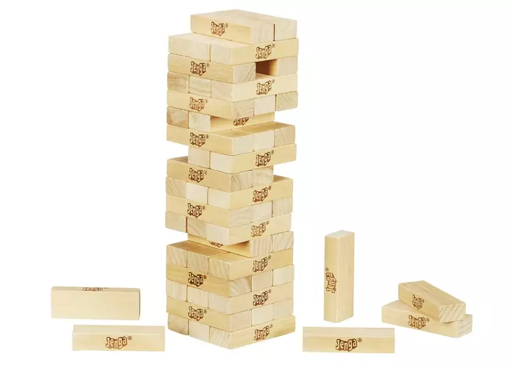 Hasbro Gaming Jenga Classic peli palikat - Brädspel - 5010993484096 - 1