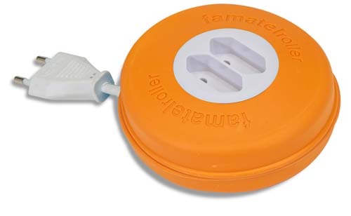 Kabelvinda 3 m orange - Förlängningskabelrullar - 8429760275596 - 1