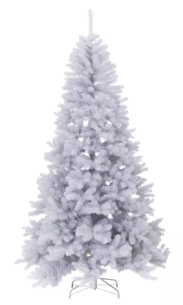 Joulukuusi luxus valkoinen 240 cm p=C3=A4=C3=A4kuva=20 - Julgranar - 6410413220836 - 1