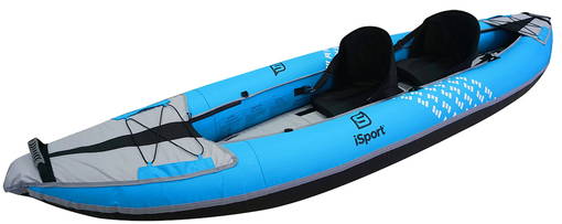 Kajakki ilmat=C3=A4ytteinen Explorer Double, iSport - Uppblåsbara båtar och kajaker - 6438014300986 - 1
