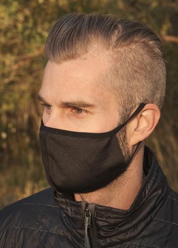 Kangasmaski musta 5-kpl - Munskydd och ansiktsmasker - 6438042008366 - 1