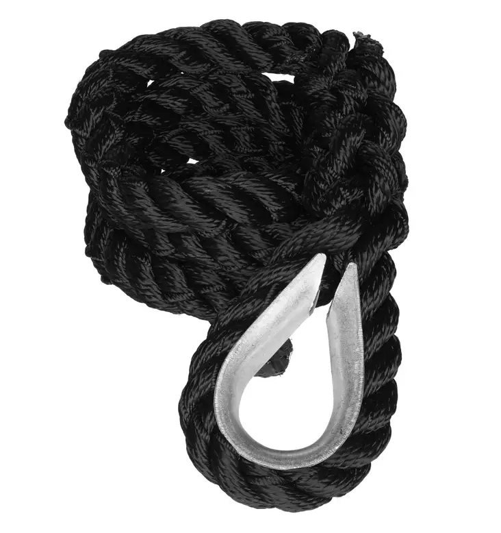 Kiinnitysk=C3=B6ysisarja riipputuoliin musta=20 - Trädgårdsgungor och hängstolar - 6410416234786 - 1