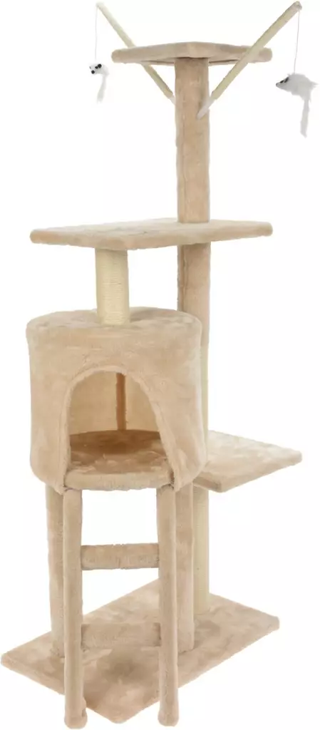 Kissan raapimispuu 45x30x110cm - Klösträd och klösstolpar - 8720573021326 - 1