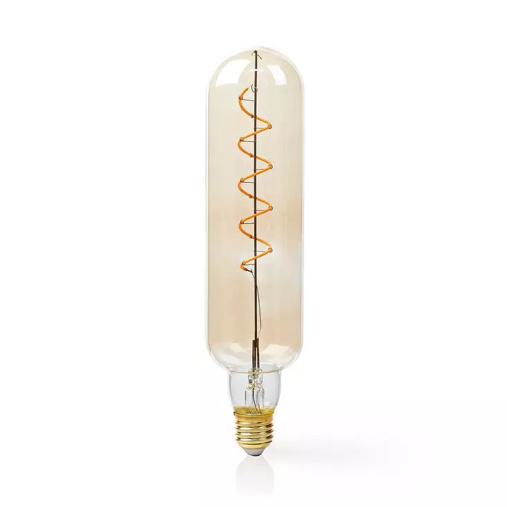 LED Glödlampa E27 | T65 | 8.5 W | 600 lm | 2000 K | Dimbar | Med guld finish | Retrostil | 1 st. - Lampor och lysrör - 5412810324156 - 1