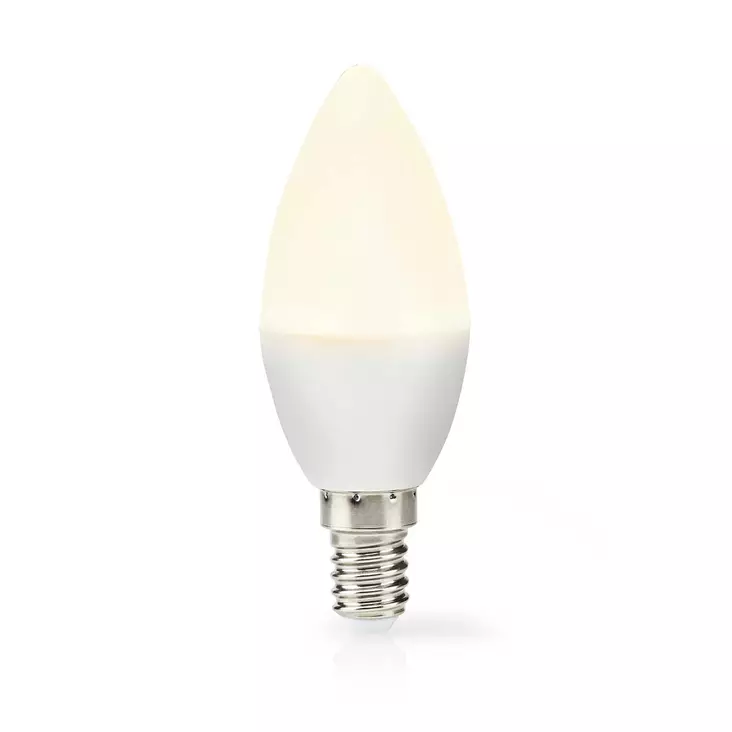 LED-lampa E14 | Ljus | 4.9 W | 470 lm | 2700 K | Varm Vit | Matt | 3 st. - Lampor och lysrör - 5412810399956 - 1