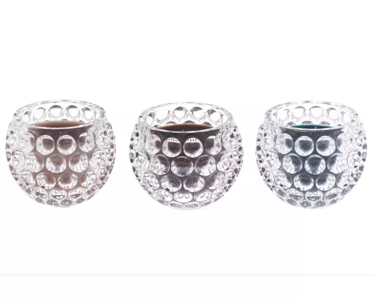 Ljusstake glas Polar Kraateri - Ljus och lyktor - 6410412592996 - 1