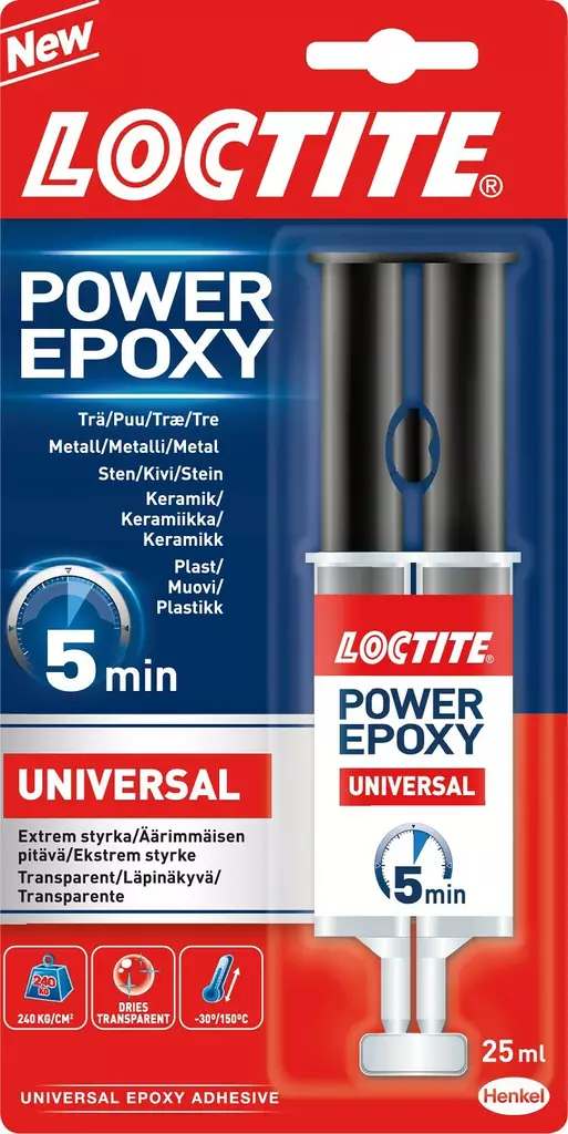 Power_Epoxy_Universal 25_ml - Limprodukter - 7332531013406 - 1