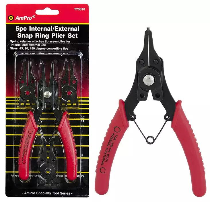 Låsringstång 5-delar - Tänger och avbitare - 795609733106 - 1