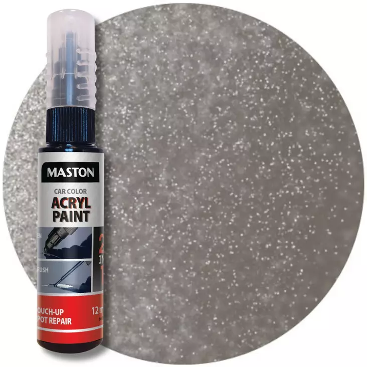 Färg CarColor Touch-Up 12ml 127045 Silver metallic - Billackfärger - 6412490024246 - 1