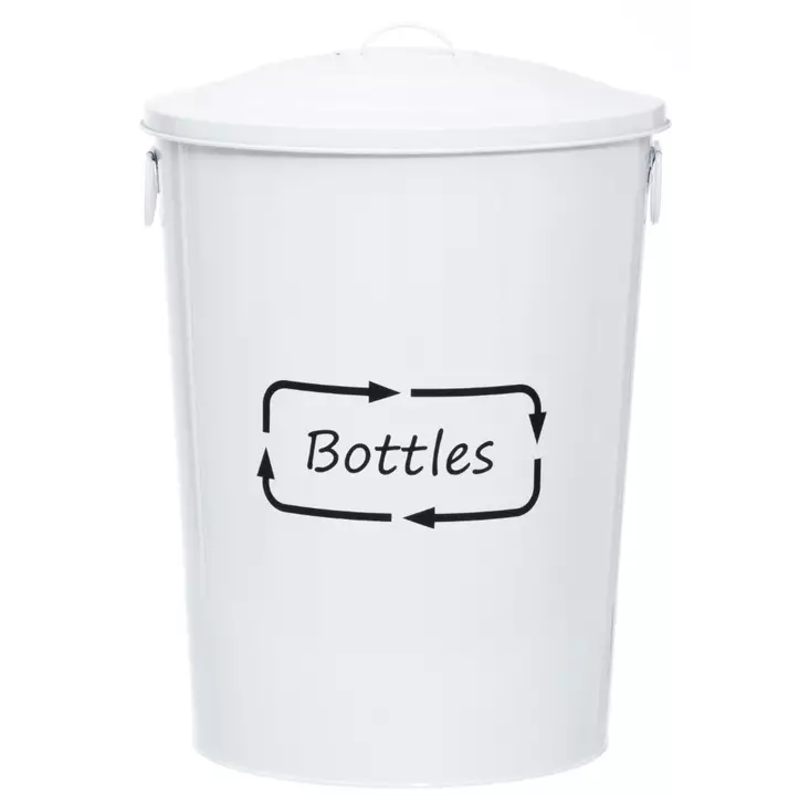 Metallisanko Bottles 49 L 4Living - Förvaringslådor och korgar - 6410413312036 - 1