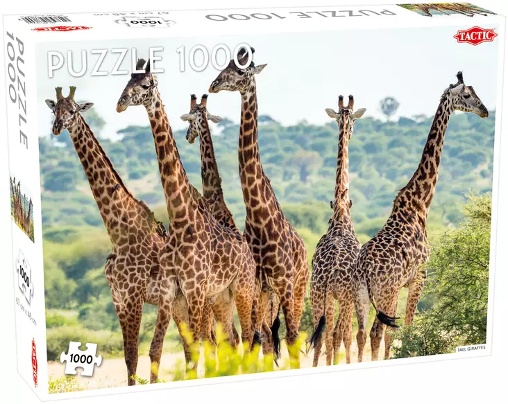 Pussel Tall Giraffes 1000 bitar - Pussel - 6416739567556 - 1